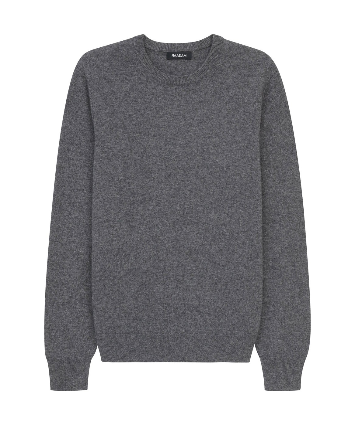 NAADAM grey cashmere crewneck