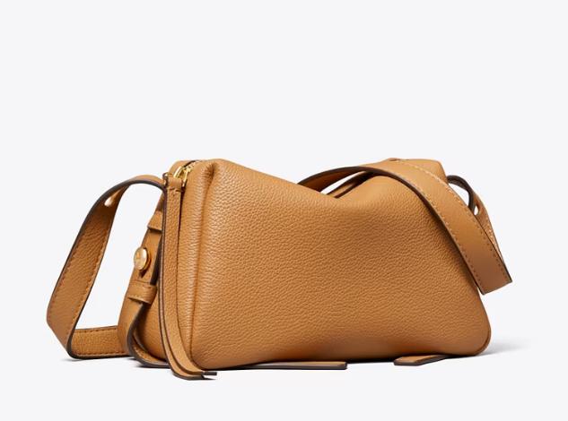 Tory Burch Romy Soft Crossbody Bag in Tiramisu - Hamptons in Winter Tory Burch Romy Soft Crossbody Bag in Tiramisu - Hamptons in Winter