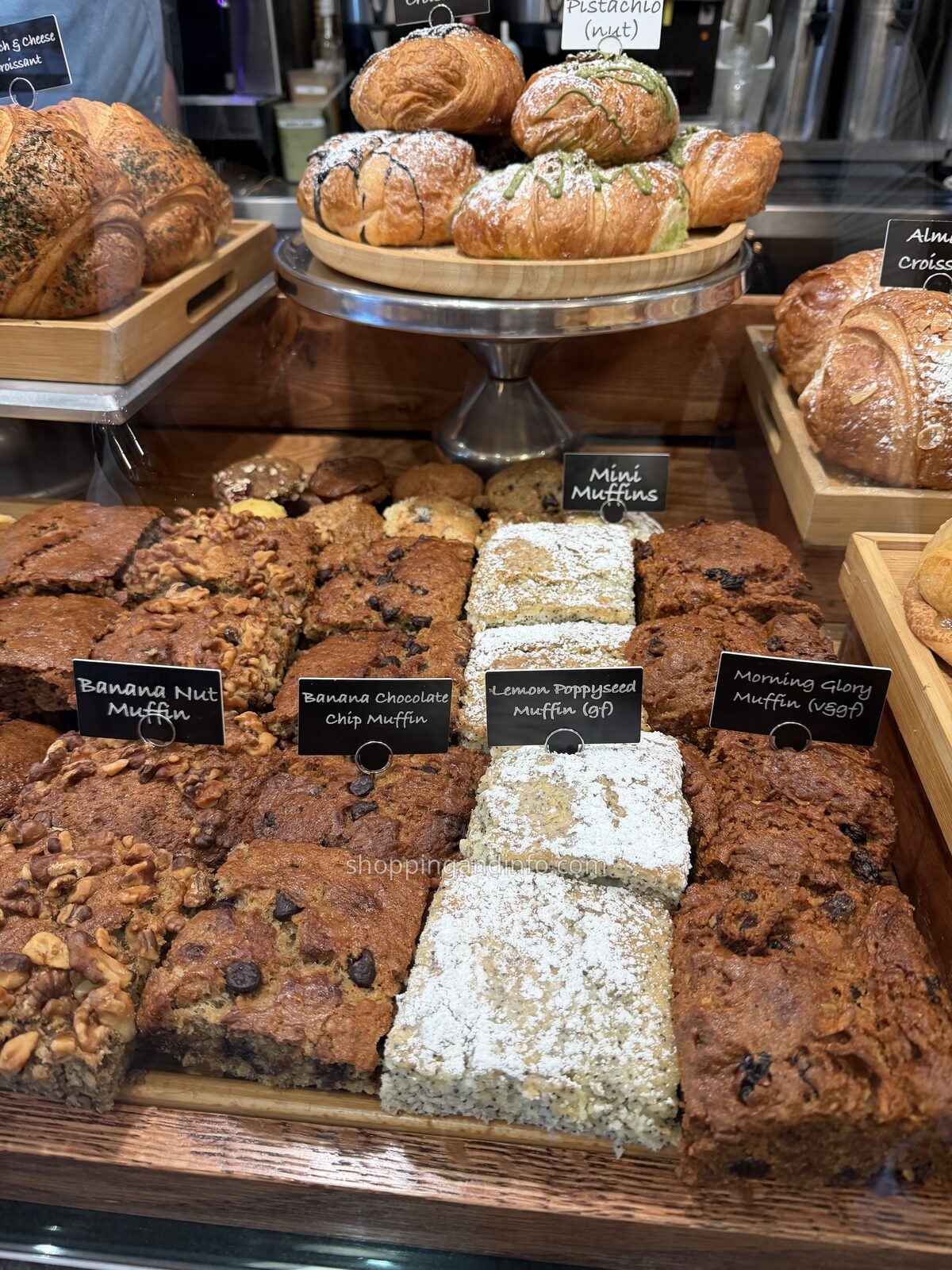 Muffins and baked goods