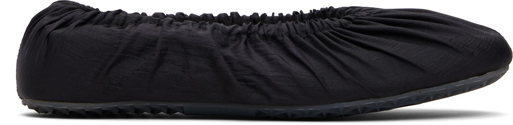 Maison Margiela black layered ballerina flats