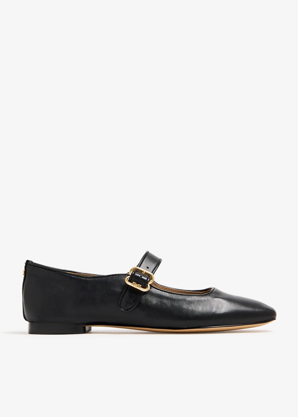 Sam Edelman Michaela black leather Mary Jane flats