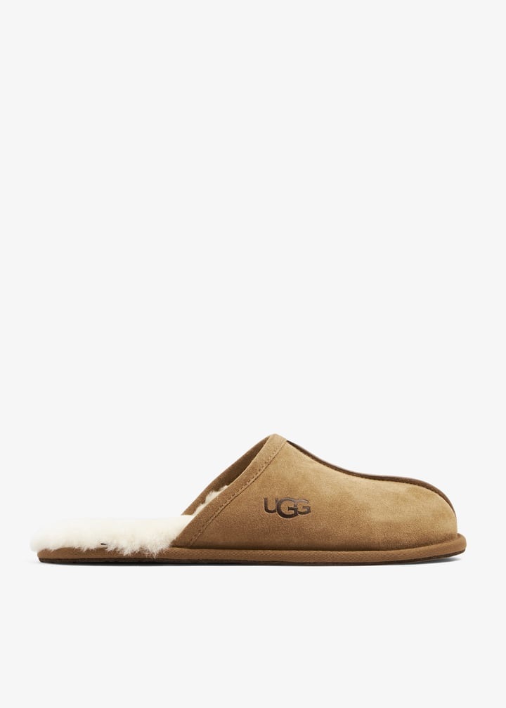 Chestnut Suede Scuff Slippers - UGG - gifts for him Chestnut Suede Scuff Slippers - UGG - gifts for him