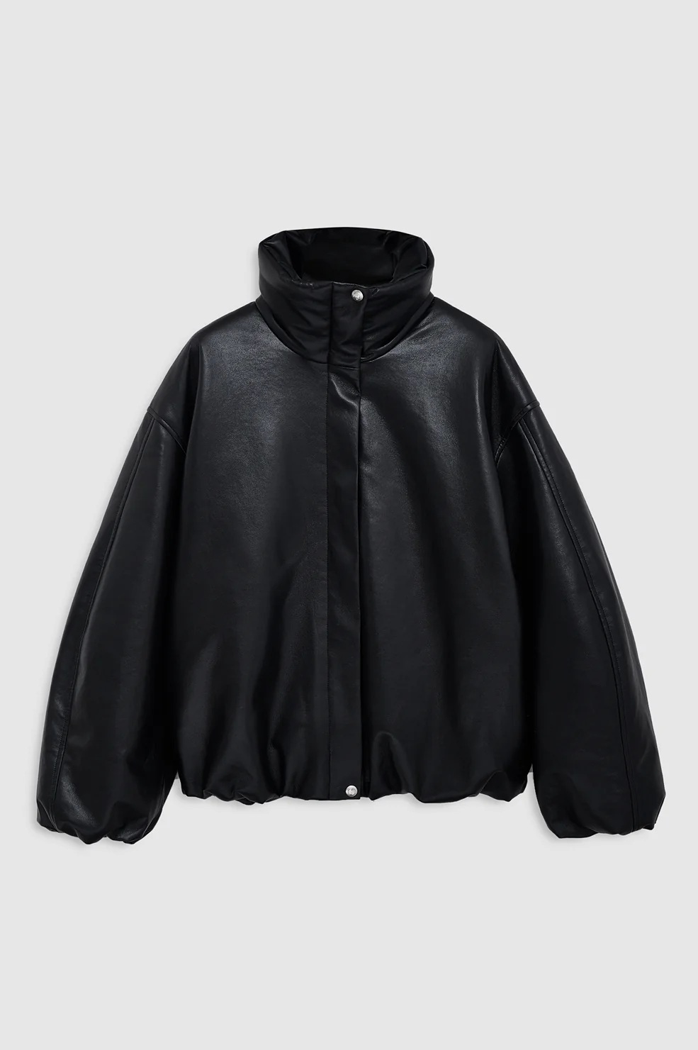 ANINE BING Cyrus jacket in Black Recycled Leather