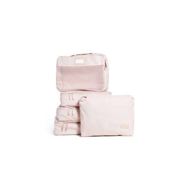 CALPAK blush packing cube set
