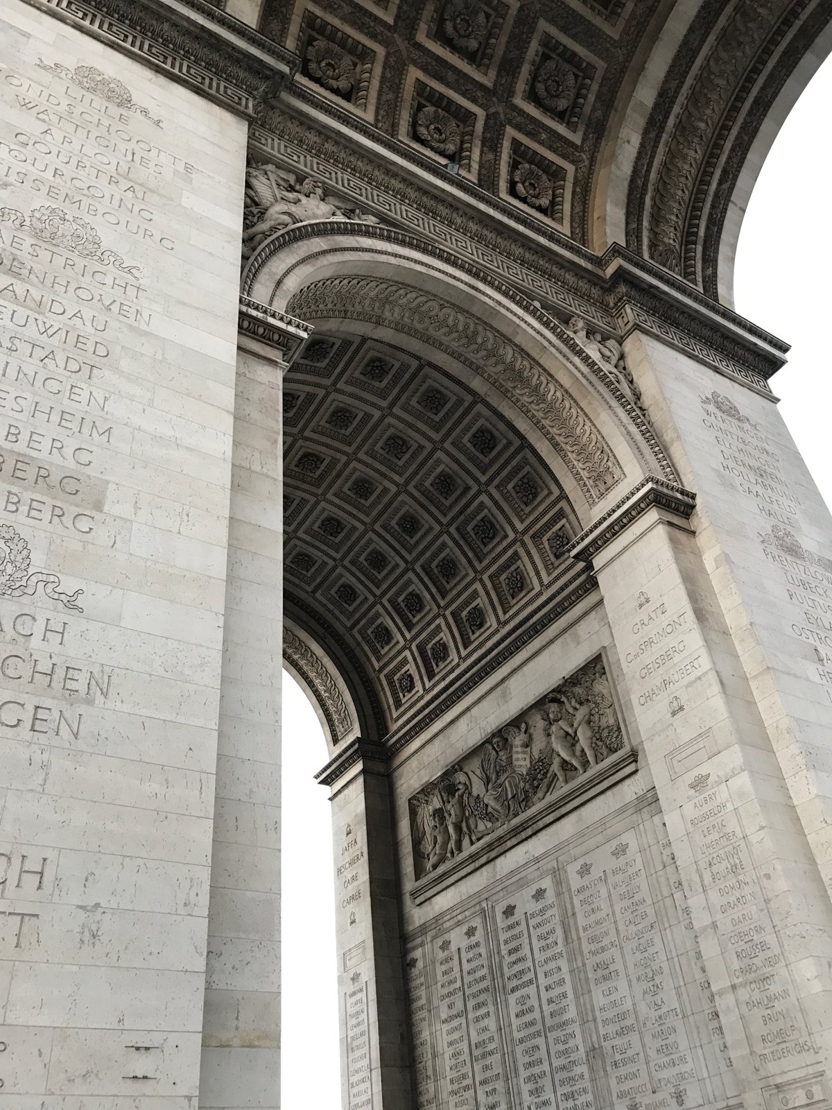 paris arc de triomphe arch detail paris arc de triomphe arch detail