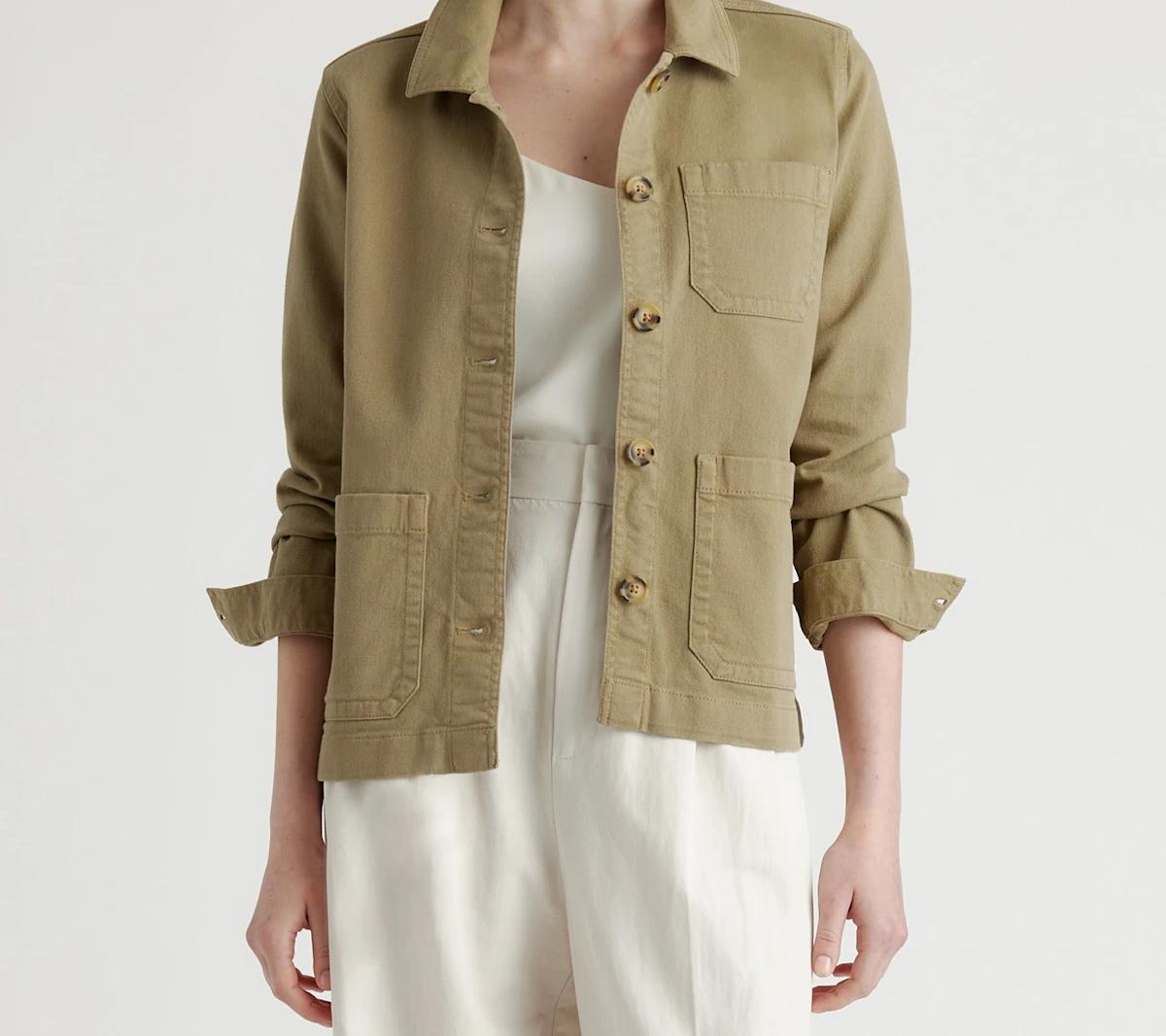 the olive chore jacket