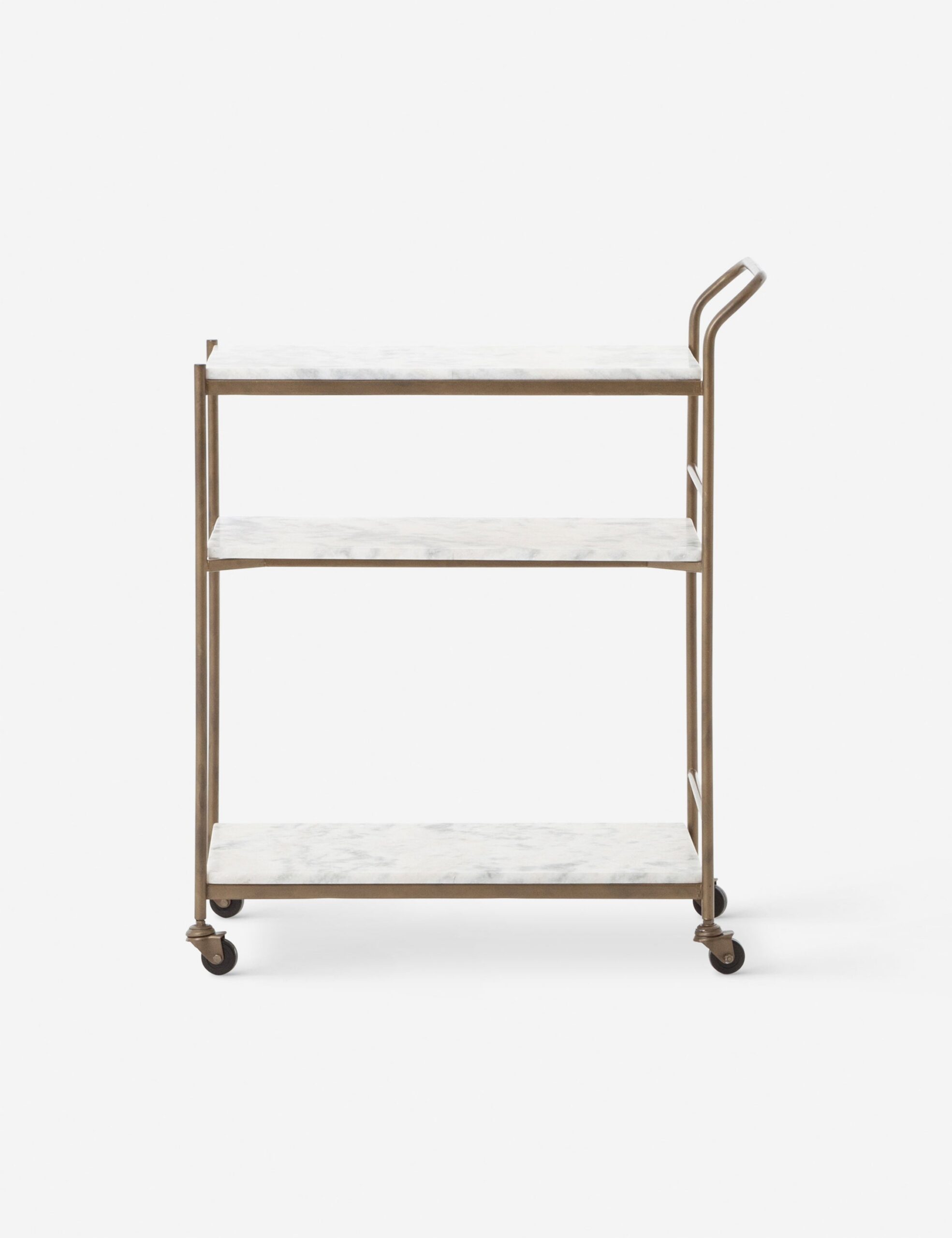 Evander Bar Cart - Antique Brass - Top Luxury Home Decor Pieces to Elevate Your Space