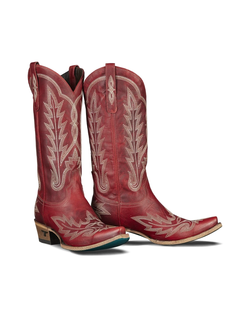 Western boots for women: Lane Lexington Boot in Smoldering Ruby Western boots for women: Lane Lexington Boot in Smoldering Ruby