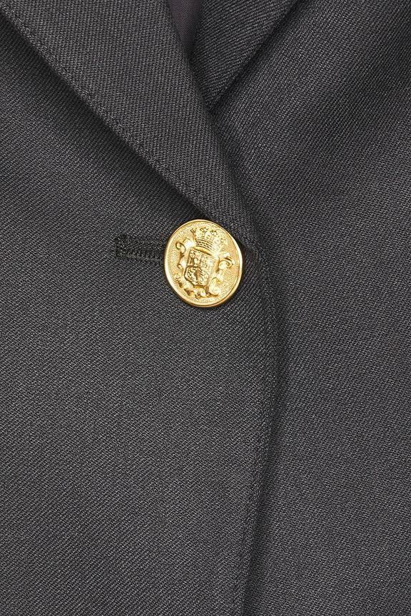 Smythe Duchess black fitted blazer