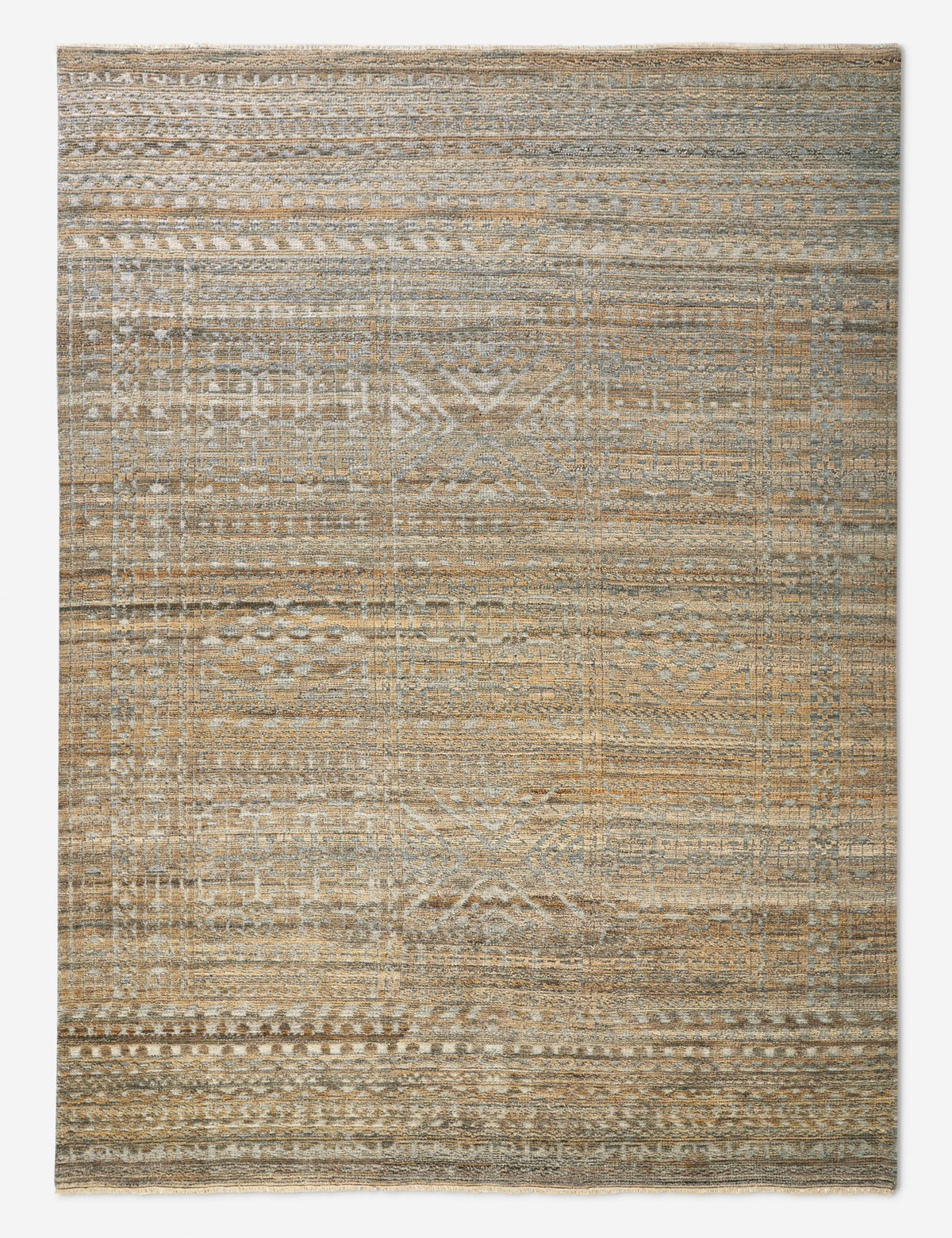 Ingram Hand-Knotted Rug - Gold 5 ft 6 x 8 ft 6 - Top Luxury Home Decor Pieces to Elevate Your Space