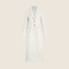 Alexandra outfits in 1923 inspired style: Favorite Daughter white boucle long City Coat