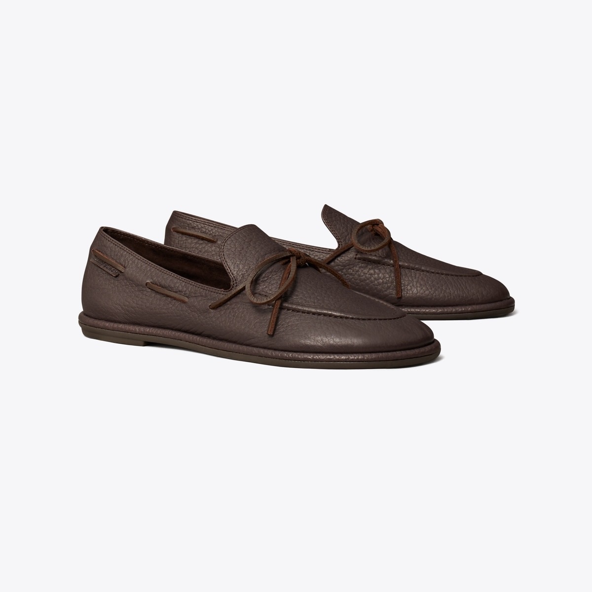 The Boaty in Cocoa - moccasins and boat shoes Tory Burch The Boaty in Cocoa - moccasins and boat shoes