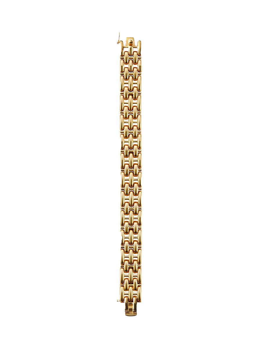 Dorsey Leonora Gold Link Bracelet - Palisades Village lunch outfits