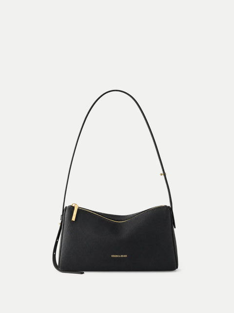 Veronica Beard Prism mini shoulder bag in Black - Aspen in Winter Veronica Beard Prism mini shoulder bag in Black - Aspen in Winter