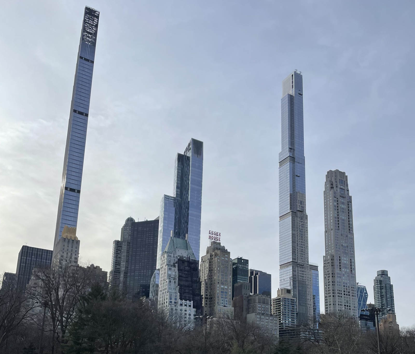 nyc central park skyline