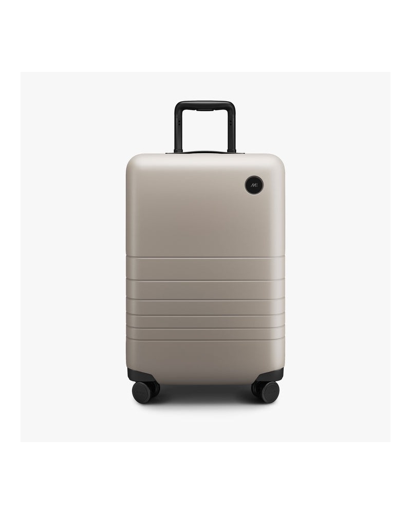 Monos Carry-On Plus Suitcase in Desert Taupe Monos Carry-On Plus Suitcase in Desert Taupe