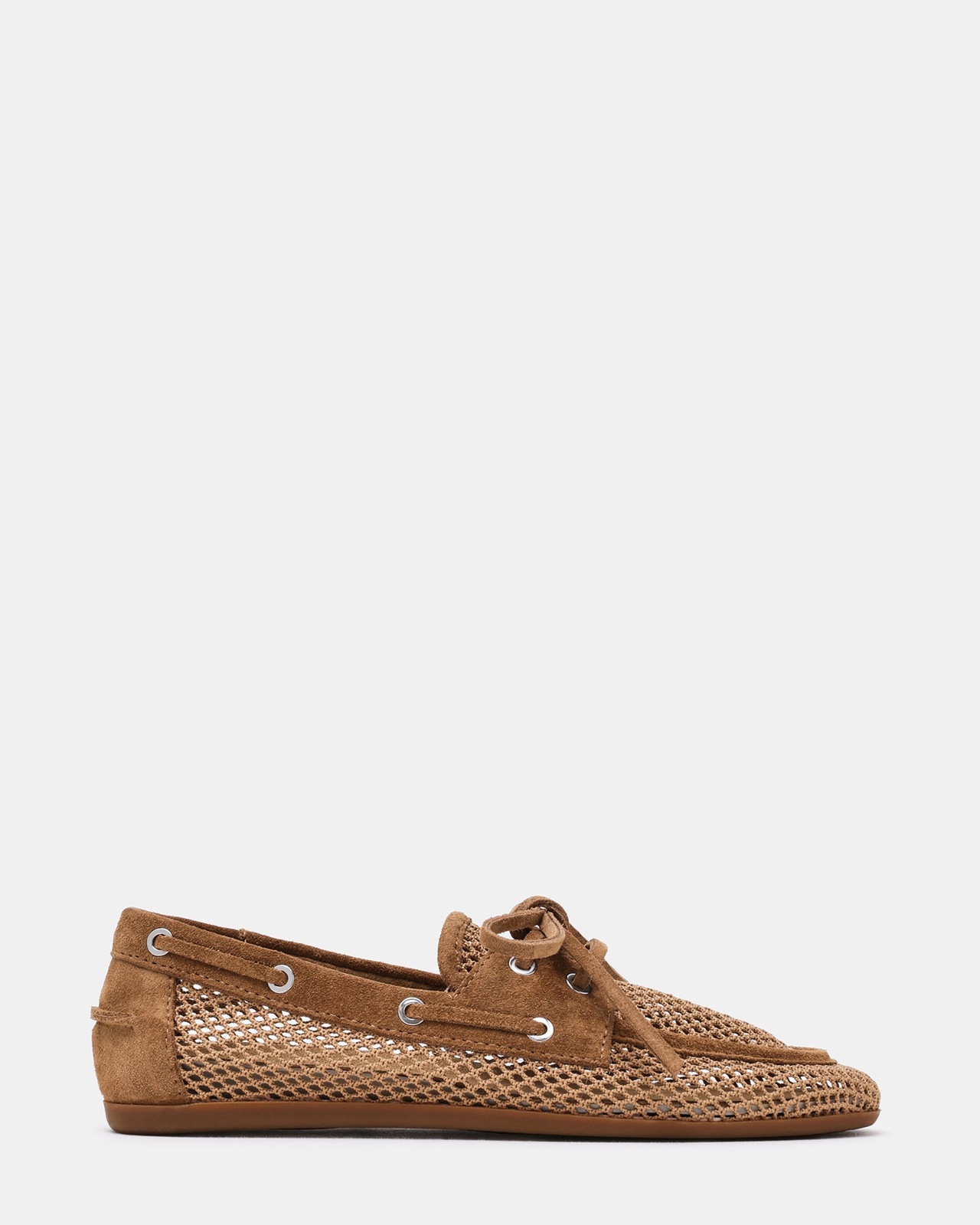 Sag Mesh in Tan - moccasins and boat shoes Steve Madden Sag Mesh in Tan - moccasins and boat shoes