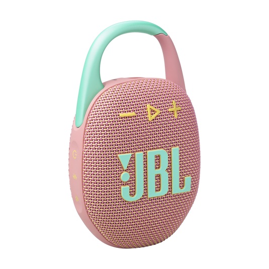 JBL Clip 5 Wireless Speaker in Pink