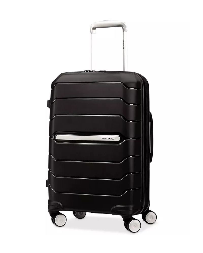 Samsonite Freeform Hardside Carry-On Spinner in Black Samsonite Freeform Hardside Carry-On Spinner in Black