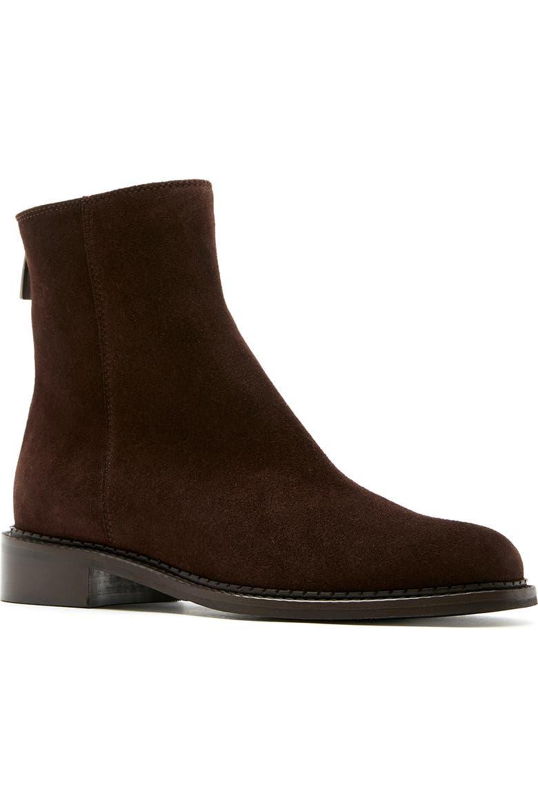 Brown suede city-rain booties - La Canadienne