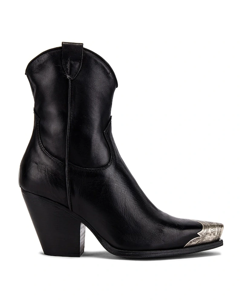 Western boots for women: Free People Brayden Western Boot in Black Western boots for women: Free People Brayden Western Boot in Black