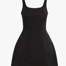 Favorite Daughter The Morgan Dress in Black