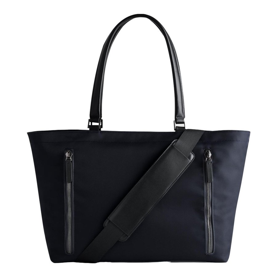 Quince Voyage Nylon Travel Tote in Black