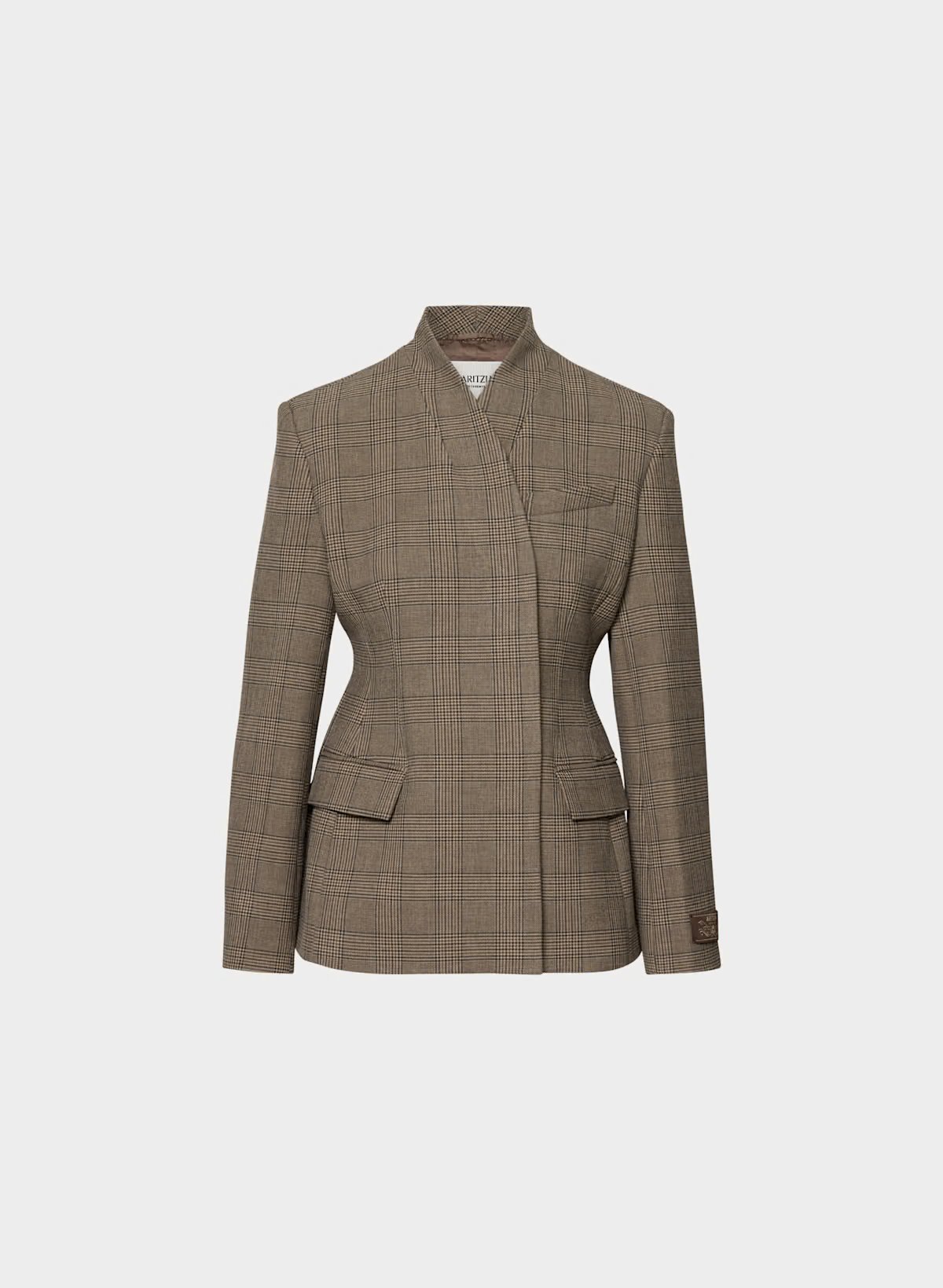 Aritzia New Ethos Blazer in Brown Plaid - Angela Norris Outfits Aritzia New Ethos Blazer in Brown Plaid - Angela Norris Outfits