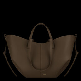 Polene Cyme Tote in Marron Glace - Angela Norris Outfits