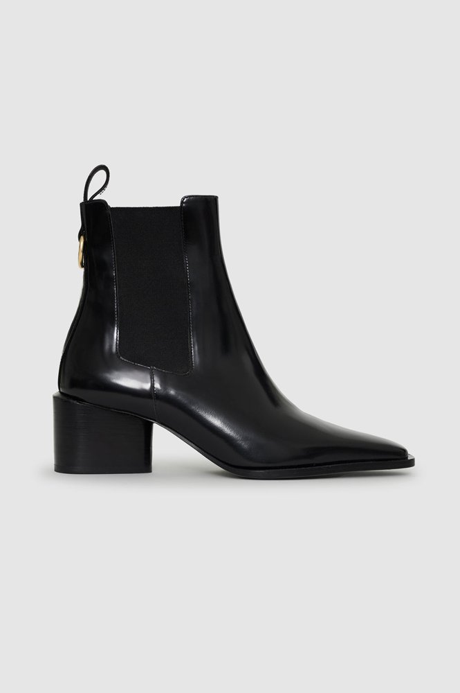 Anine Bing Livia Chelsea Boot in Black