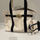 My own Boatkin bag with navy trim