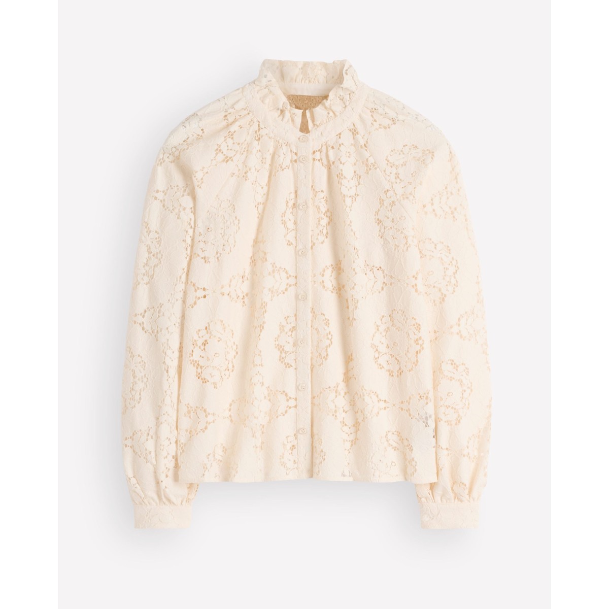 Boden Erica lace top in ivory