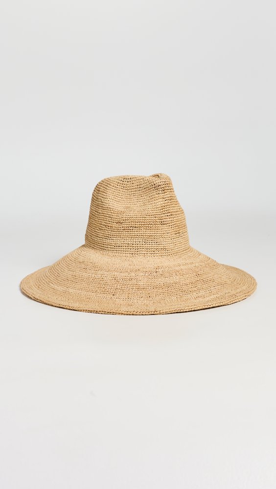 Brixton Helena straw sun hat product photo - How to Dress for a Wedding in Mexico