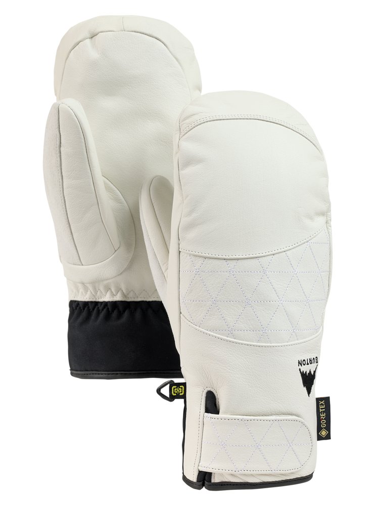 Burton Gondy GORE-TEX Leather Mittens in Stout White - Aspen in Winter Burton Gondy GORE-TEX Leather Mittens in Stout White - Aspen in Winter