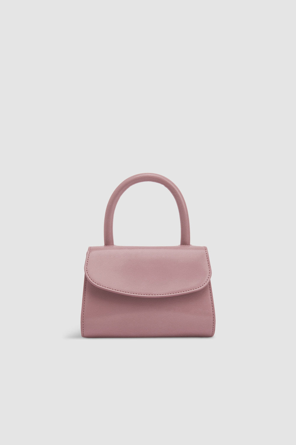 BY FAR Mini 2.0 Leather Top-Handle Bag in Rosalie - 17 Must