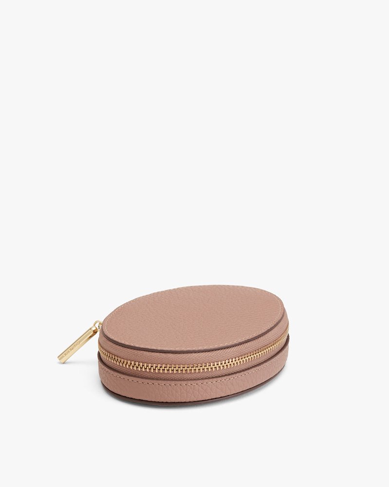 Cuyana Travel Jewelry Case in Soft Rose product photo
