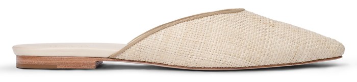 DOEN Adair slide in natural raffia
