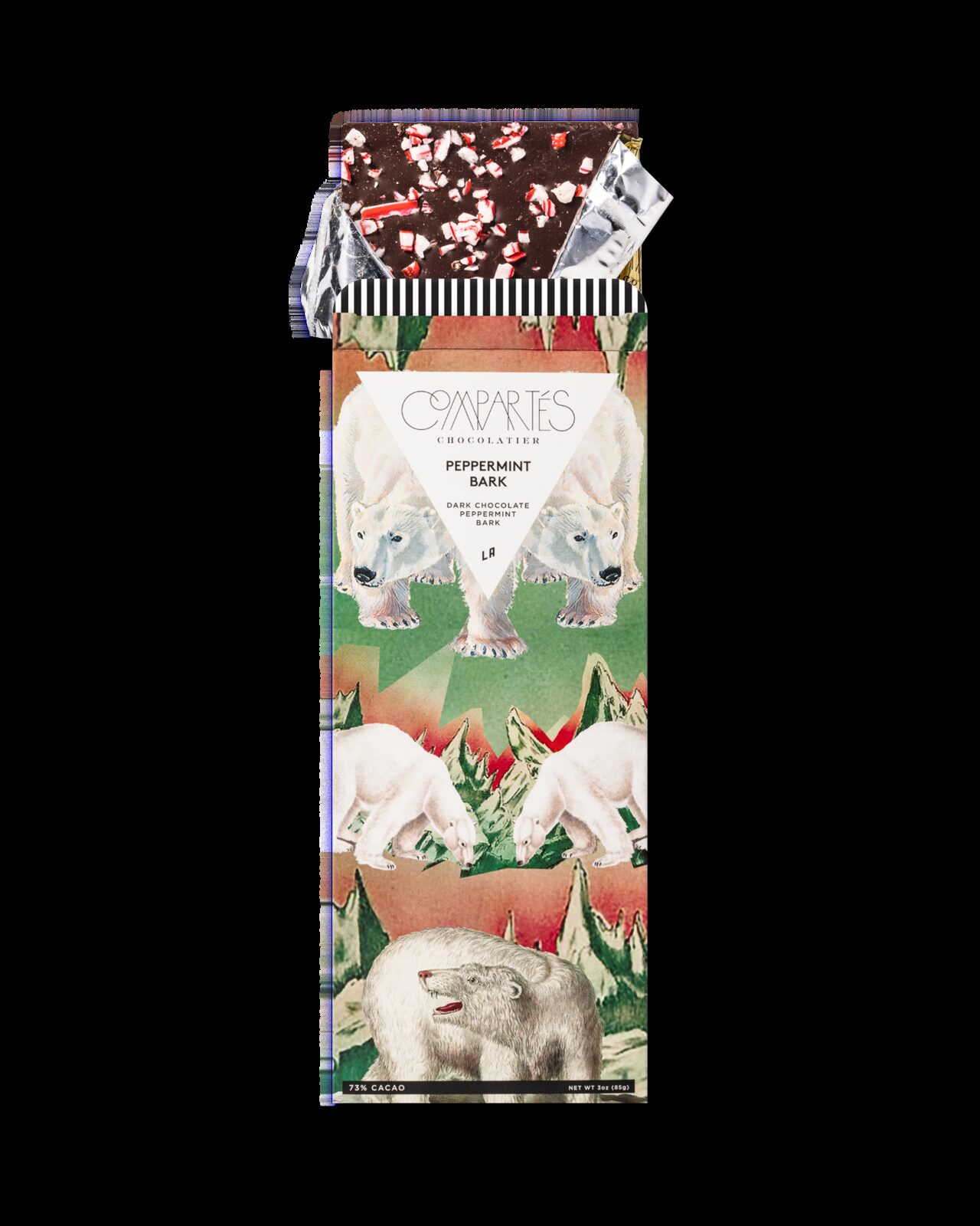 Compartes Peppermint Bark chocolate - holiday gifts for the woman who has everything Compartes Peppermint Bark chocolate - holiday gifts for the woman who has everything