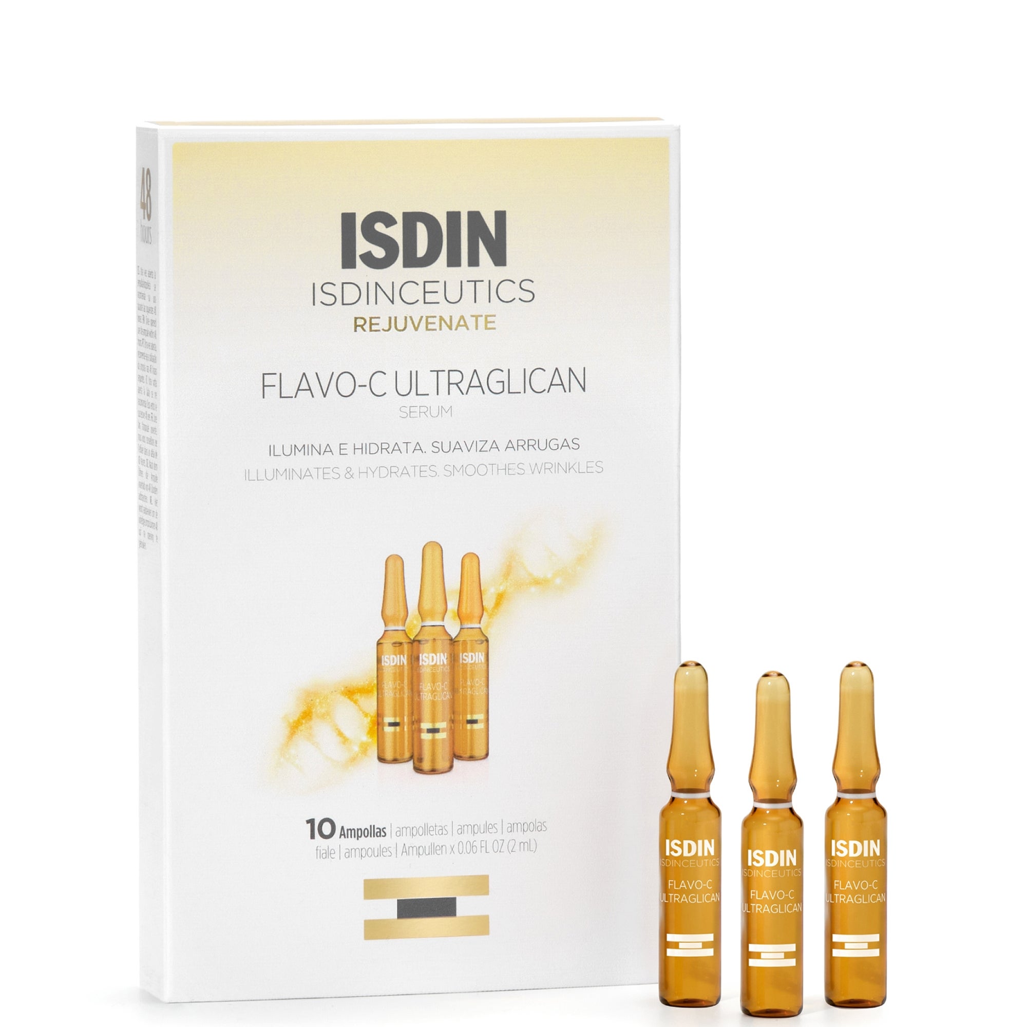 ISDIN Flavo-C Ultraglican serum ampoules