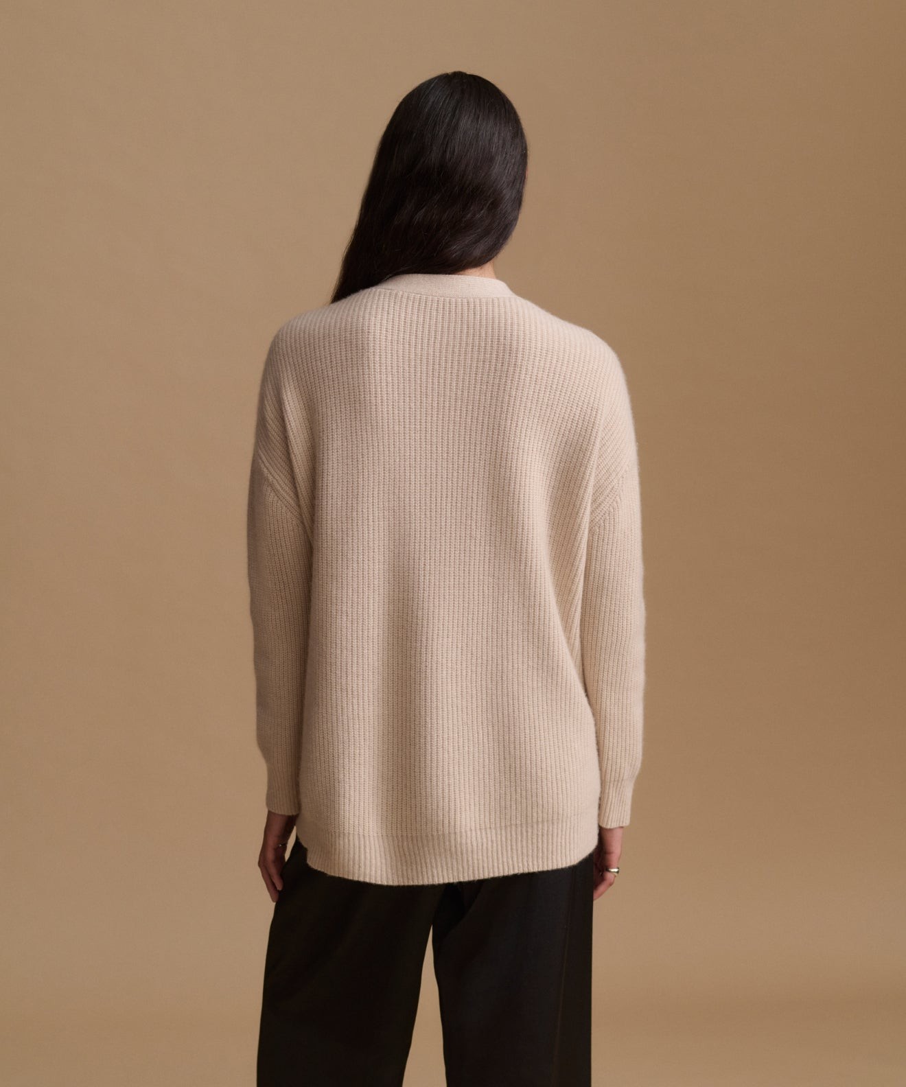 Jenni Kayne Cashmere Cocoon Cardigan in Oatmeal