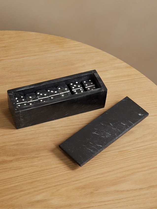 Jia Jia onyx domino set