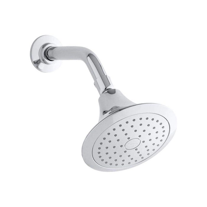 Kohler Forte showerhead in chrome
