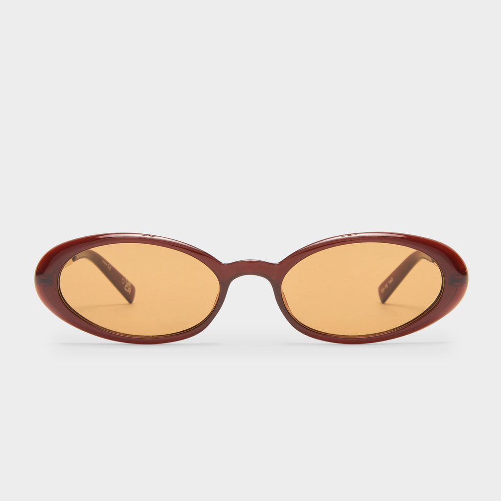 Le Specs Magnifique sunglasses in cocoa