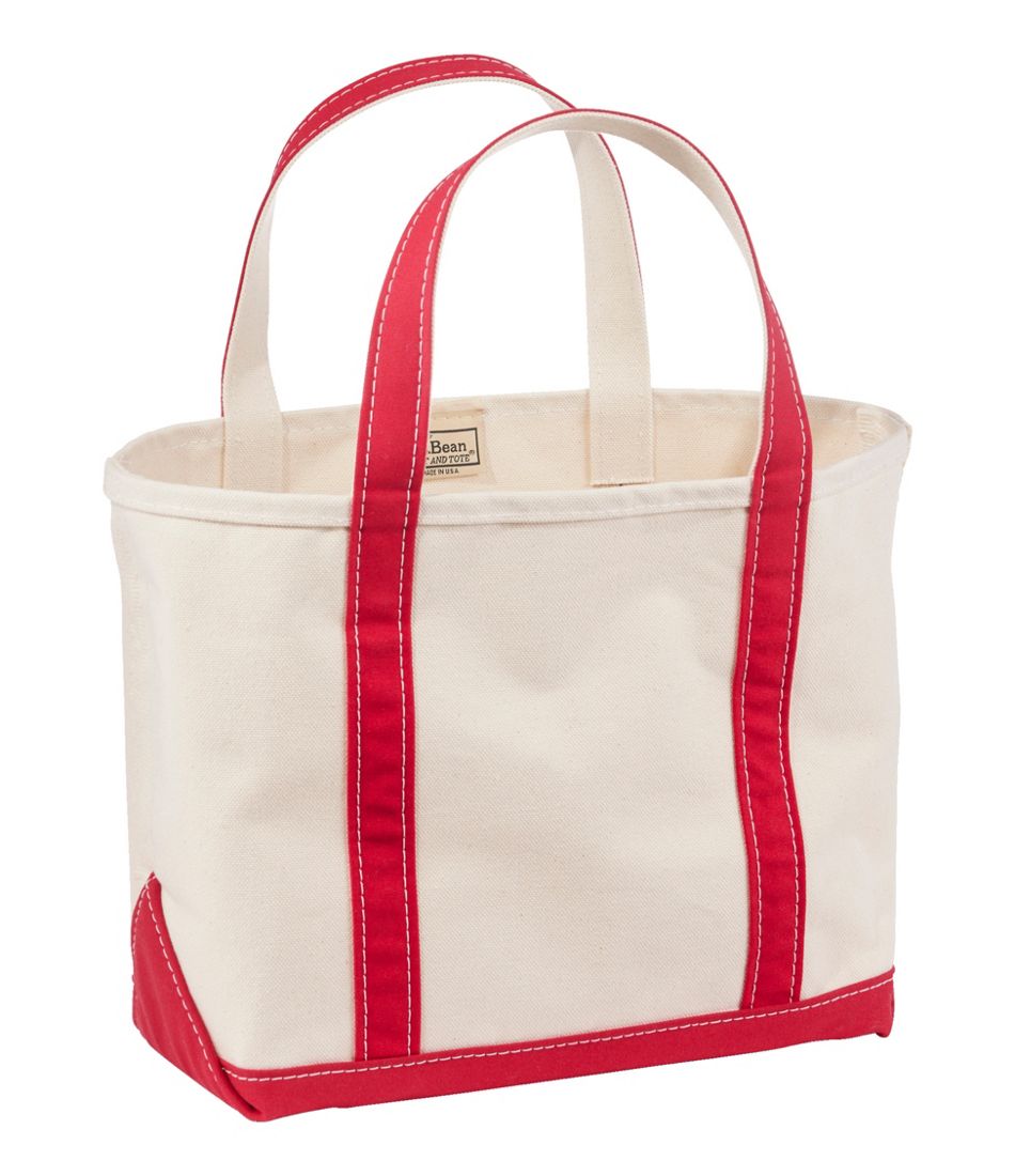 L.L.Bean Boat and Tote Open-Top in red