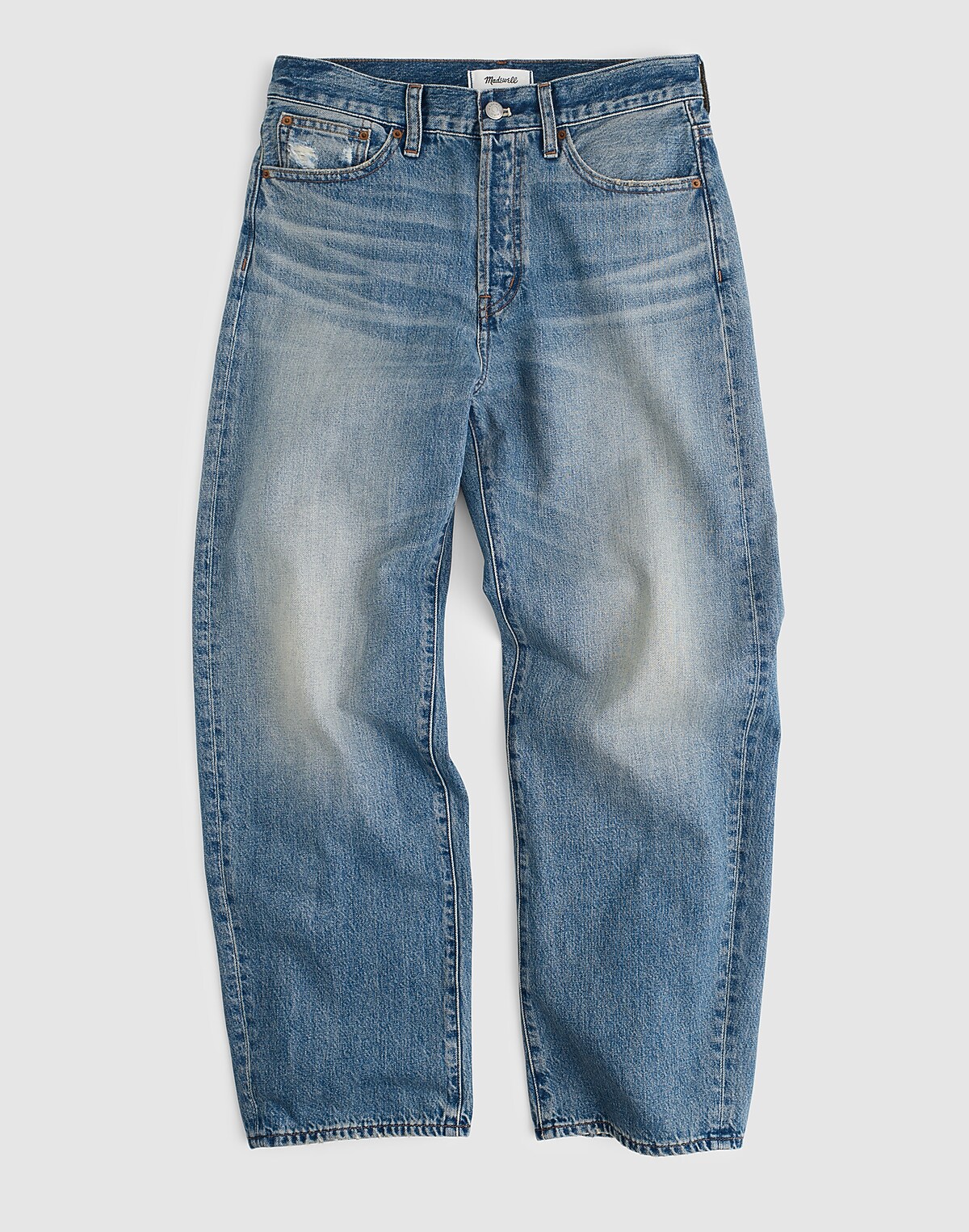 Solstice Wash rigid barrel-leg jeans by Madewell