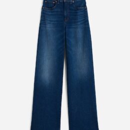 Madewell Petite Perfect Vintage Wide-Leg Jean, flat product photo