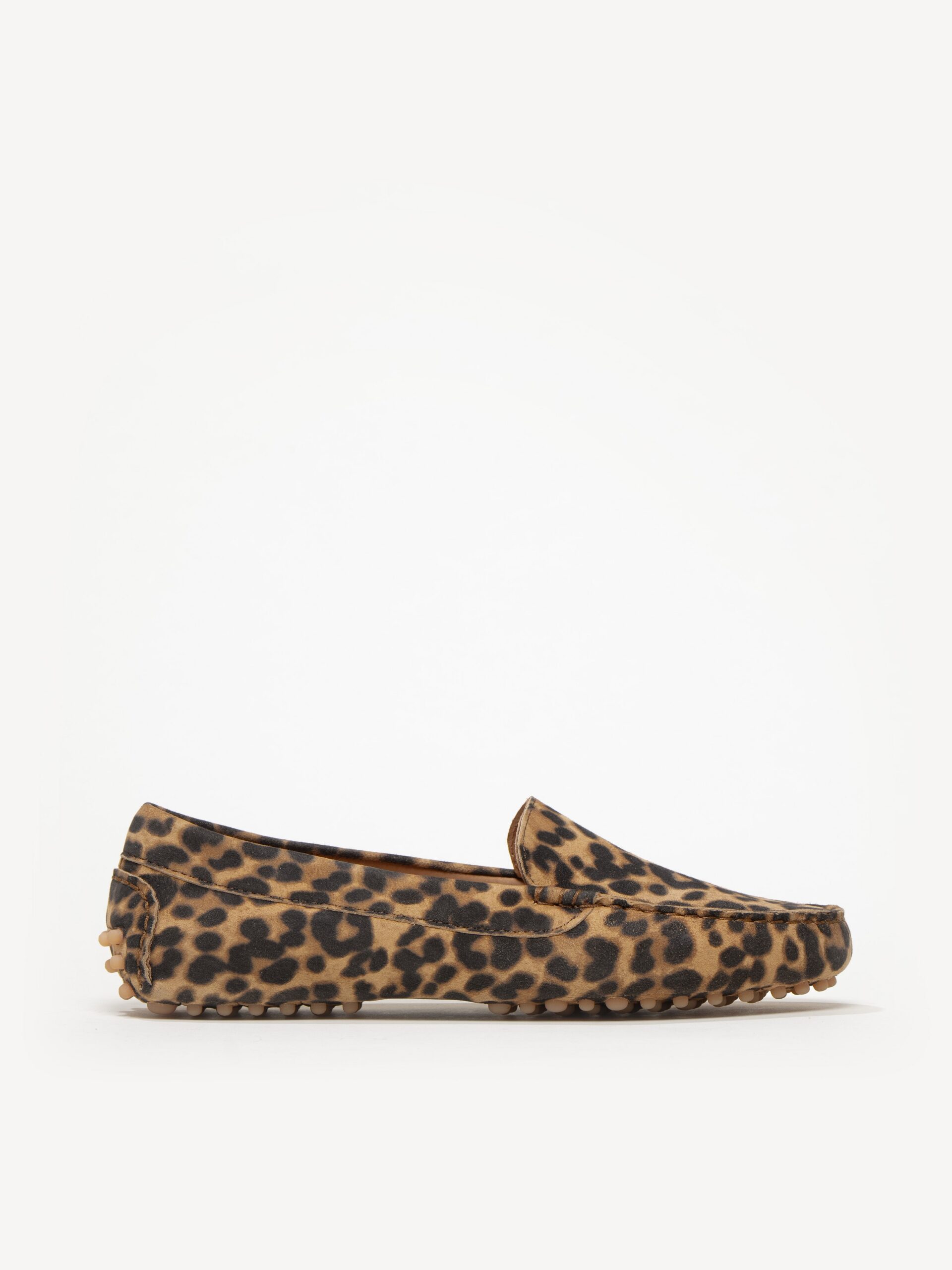 M.Gemi Felize leopard suede smoking slippers