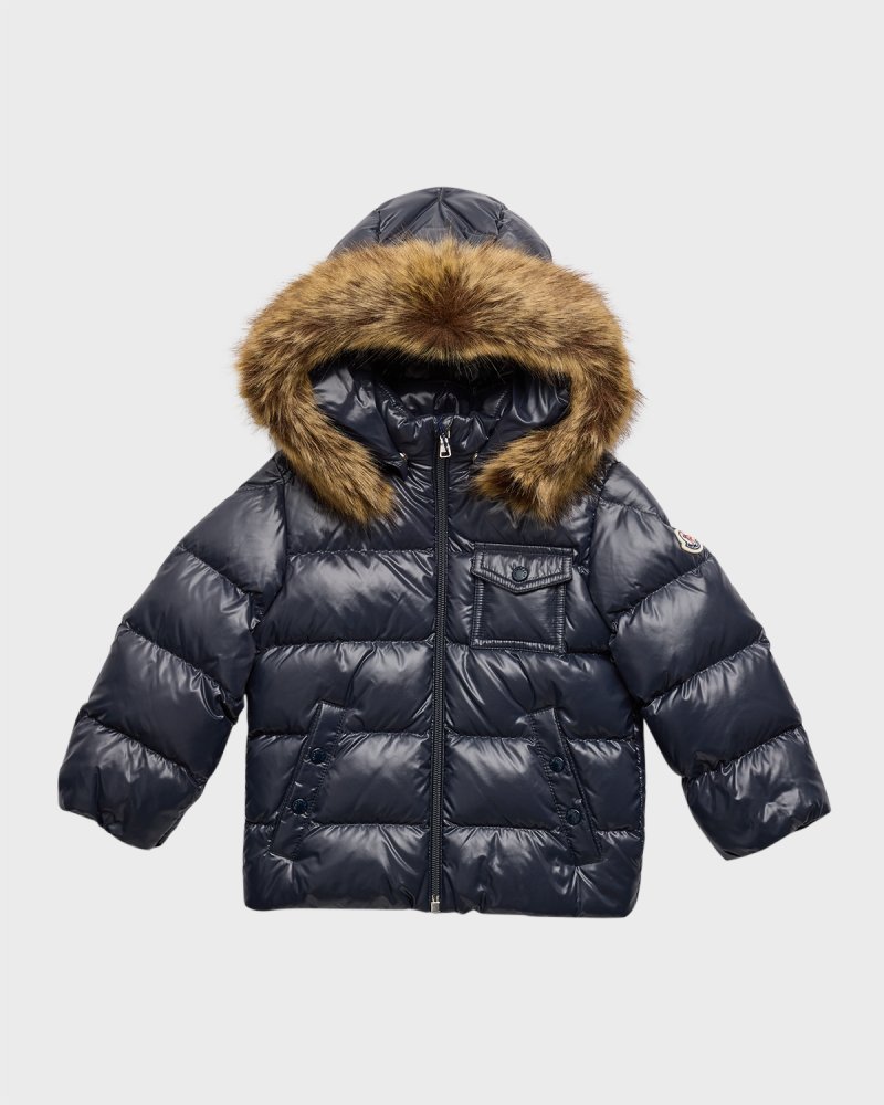 Moncler Kids Quilted Puffer Jacket