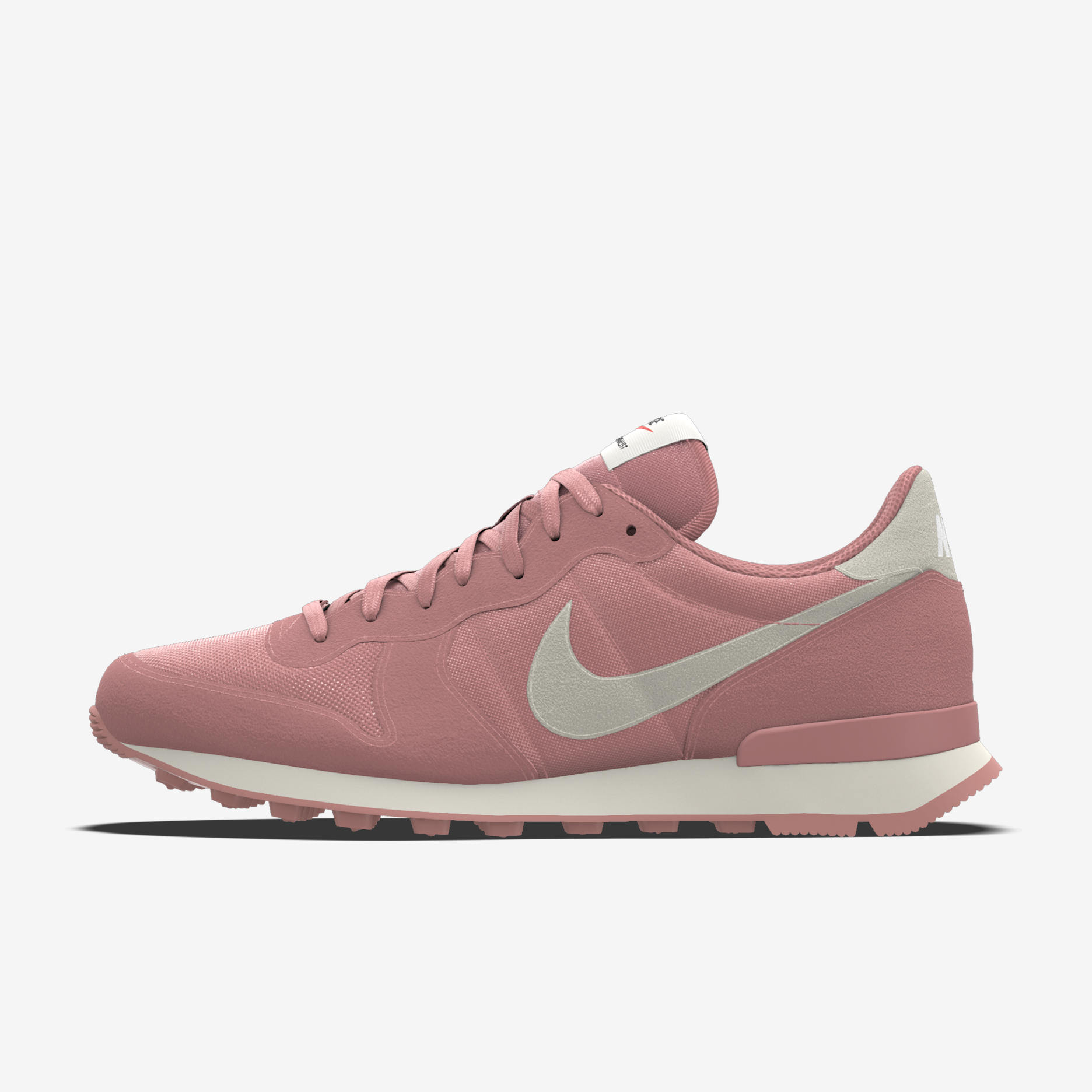 Nike Internationalist By You custom womens shoe in rose
