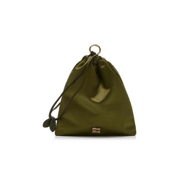 Miu Miu Satin Pochette - bags similar to the Prada Wish pouch